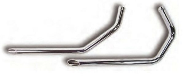 Harley Sportster Drag Pipes. 1-3/4" 1957-85. *Slash Cut Ends*