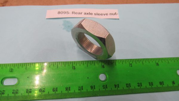 Harley Big Twin Rear Axle Sleeve Nut. *Cad Plated* 1930-72. P/N 8095 - Image 3