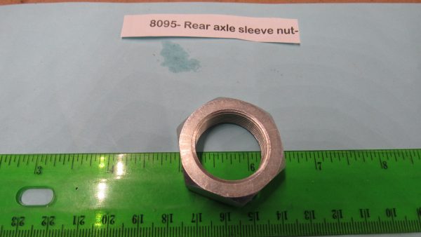 Harley Big Twin Rear Axle Sleeve Nut. *Cad Plated* 1930-72. P/N 8095