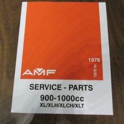 Harley Sportster Service Manual & Spare Parts Book(Catalog) 1970-76