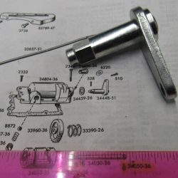 Harley Panhead Hand Shift Inner Shifter Lever. 1951-65. P/N 34448-51