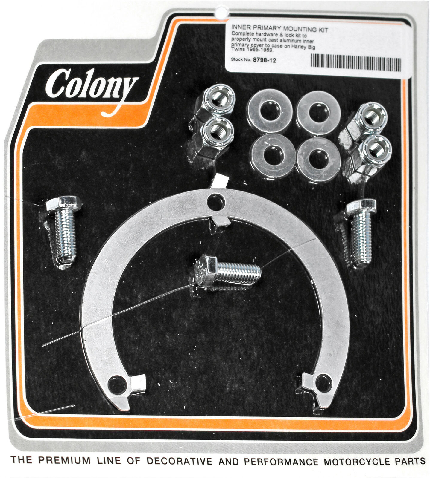 Harley Shovelhead Inner Primary Mounting Kit. 1965-69.