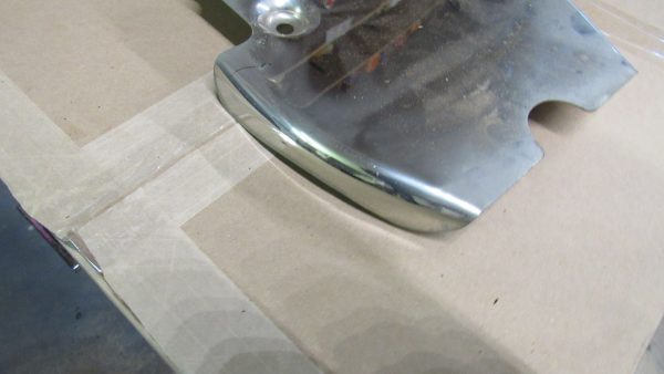 **USED**Harley Panhead, Shovelhead, Battery & Frame Cover. - Image 6