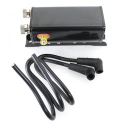 Harley Panhead,Flathead Black 6 Volt Replica Ignition Coil..1948-1960. P/N 31604-48