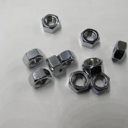 Chrome Plated Hex Nut . 1/4-20   *Coarse Thread*
