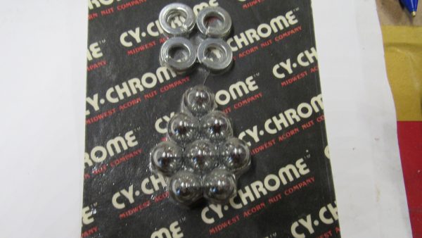 Harley Sportster Chrome Acorn Cylinder Base Nuts. 1957-85 - Image 3