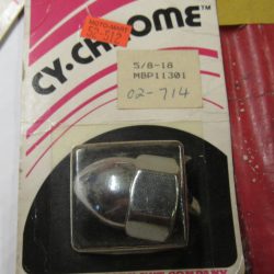 Chrome Plated Acorn Nuts 5/8"-18  *Fine Thread*
