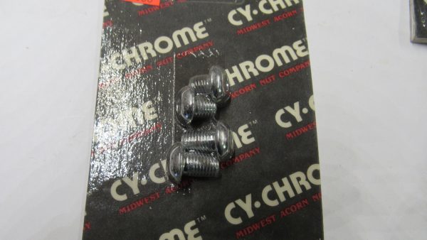 Harley FX,FXR and Sportster Triple Tree Chrome Button Head Screw Set. Up to 1988. - Image 3