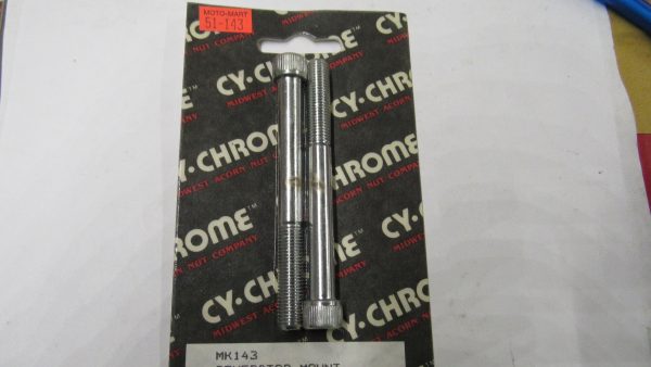 Harley Sportster Chrome Allen Head Generator Mounting Screws. 1971-84