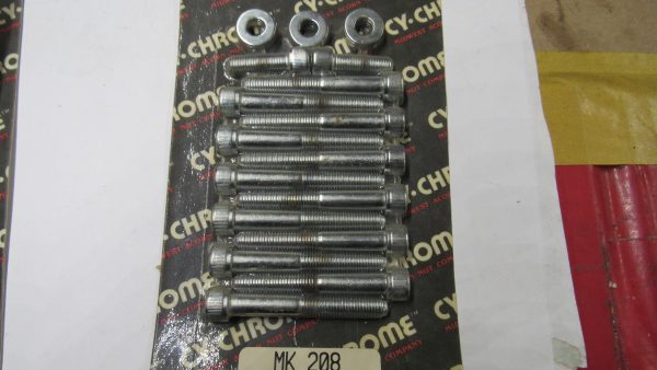 Harley Sportster Chrome Allen Head Rocker Box Screw Set.. 1971-76 - Image 3