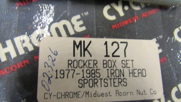 Harley Sportster Chrome Allen Head Rocker Box Screw Set.. 1977-85 - Image 2