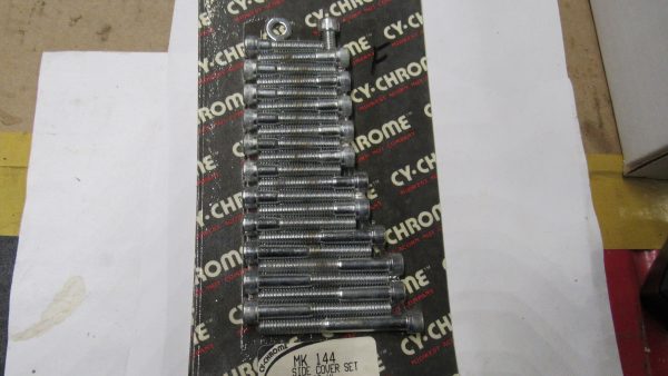 Harley Sportster XL Primary & Cam Cover Chrome Allen Head Screw Set. 1986-90 - Image 2