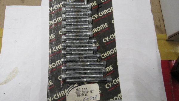 Harley Sportster XL Primary & Cam Cover Chrome Allen Head Screw Set. 1986-90