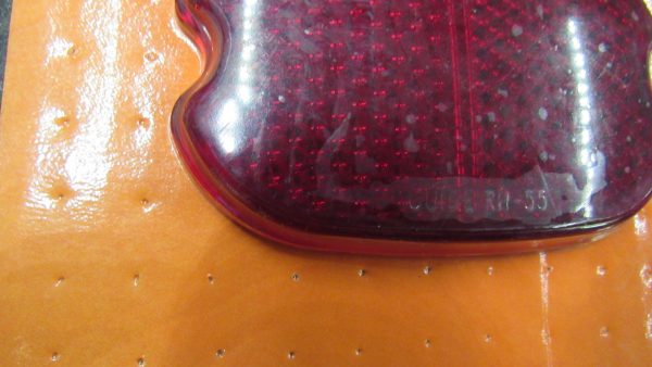 Harley Panhead,Shovelhead,Sportster Glass Tail Light Lens  1955-72 P/N 68090-55 - Image 3