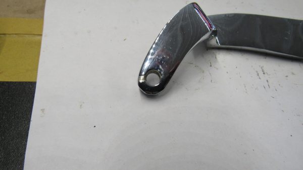 **USED**Harley 45 Flathead,WL,WLA,WLC,WLD Rear Brake Arm *CHROME* 1941-52  P/N 41925-41 - Image 2