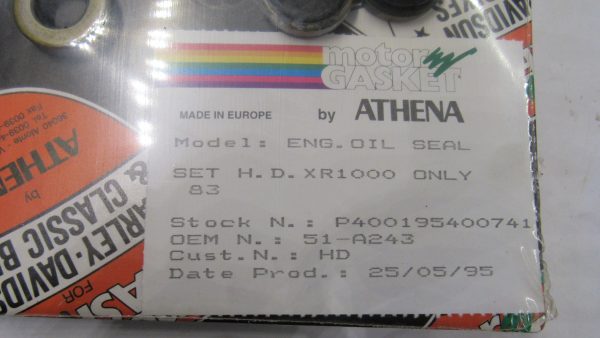 Harley Sportster XR 1000 Engine Oil Seal Set. 1983. - Image 2