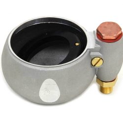 Harley 45 Flathead,UL, ULH, Linkert Bean Pot Carburetor Float Bowl. 1937-52.