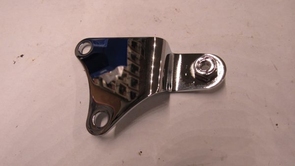 Harley Shovelhead Bright Chrome Battery Carrier Bracket. 1965-84. P/N 66212-65 - Image 2