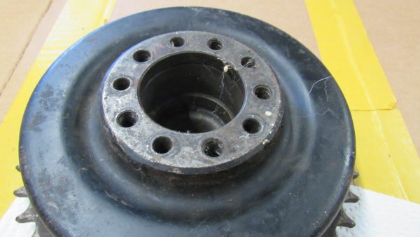 **USED** Harley 45 Flathead Rear Brake Drum. 1941-52. P/N 41401-41 - Image 6