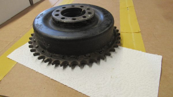 **USED** Harley 45 Flathead Rear Brake Drum. 1941-52. P/N 41401-41 - Image 5