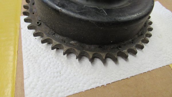 **USED** Harley 45 Flathead Rear Brake Drum. 1941-52. P/N 41401-41 - Image 3