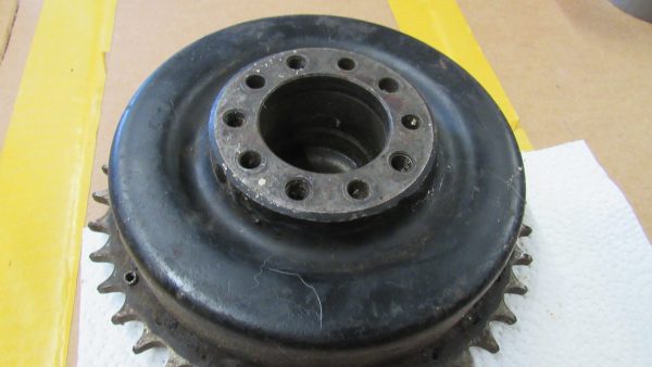 **USED** Harley 45 Flathead Rear Brake Drum. 1941-52. P/N 41401-41 - Image 2