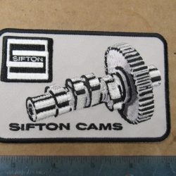 Harley,Indian,Customs, Vintage Style " SIFTON CAMS " Motorcycle Jacket Patch