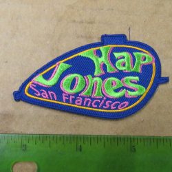 Harley,Indian, Vintage Style "Hap Jones" Motorcycle Jacket Patch
