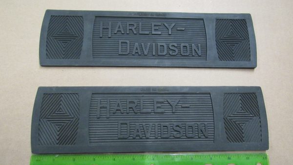 Harley V, VL, J, JD, F, RL, WL,Knuckleheads, Square Style Footboards Mats. 1914-39 P/N 2940-14 - Image 4