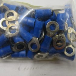 Ring Terminal. Blue Insulated. Ring Size # 10.  Wire Size 14-16. P/N 9862