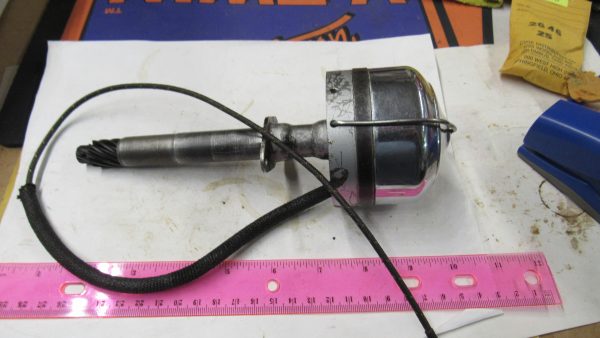 **USED** Harley Knucklehead Manual Advance Distributor Timer. **SINGLE POINT TIMER** 1937-64