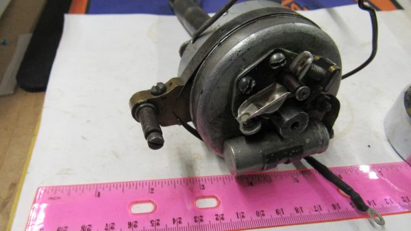**USED** Harley Knucklehead Manual Advance Distributor Timer. **SINGLE POINT TIMER** 1937-64 - Image 7