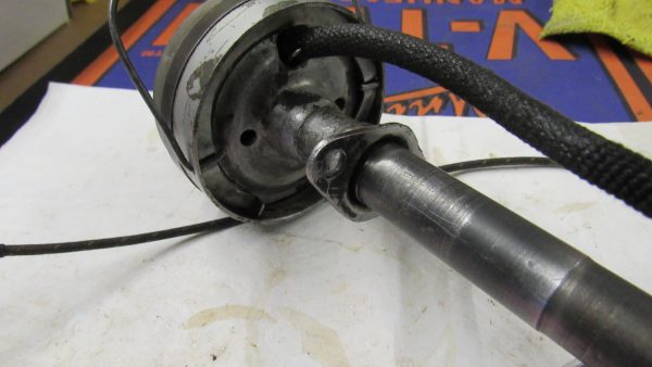 **USED** Harley Knucklehead Manual Advance Distributor Timer. **SINGLE POINT TIMER** 1937-64 - Image 2