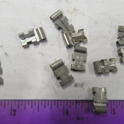 Right Angle Female 1/4" Flag Terminals.  Wire Size 14-16. P/N 9825