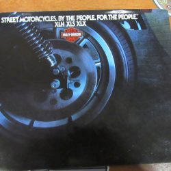 Harley Sportster,1982 Sales Brochure XLH, XLS, XLX *NOS*