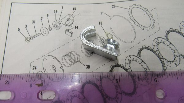 Harley Sportster Clutch Cable To Ramp Coupling. 1971-E1984. P/N 34920-71