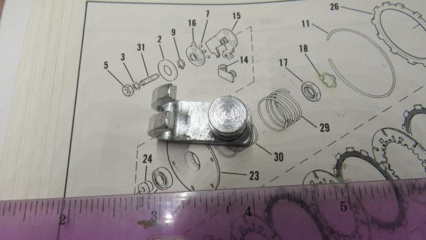 Harley Sportster Clutch Cable To Ramp Coupling. 1971-E1984. P/N 34920-71 - Image 3