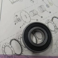 Harley Sportster Clutch Disc Bearing With Shields. 1971-E1984. P/N 9073