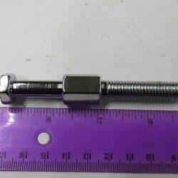 Harley Knucklehead,Panhead,Transmission Box Adjusting Screw *Chrome* 1936-64. P/N 34735-36