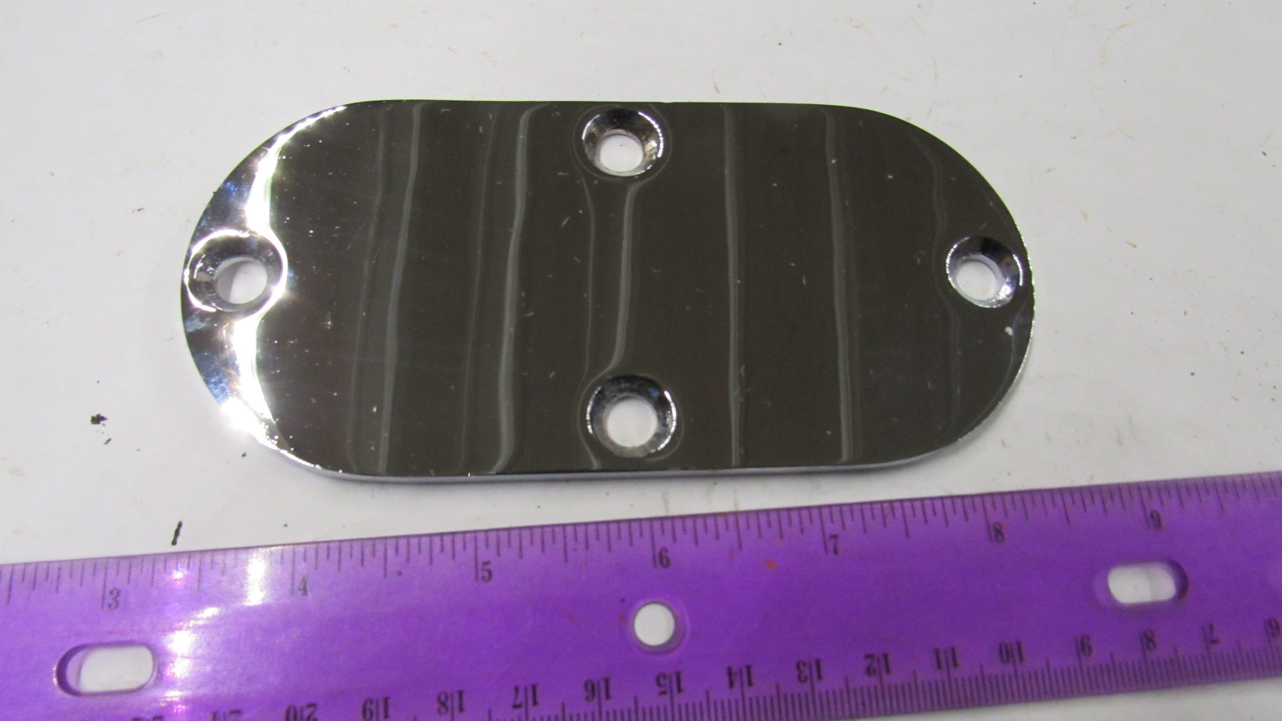 Harley Shovelhead Chrome Primary Inspection Cover. 1965-84. P/N 60572-78