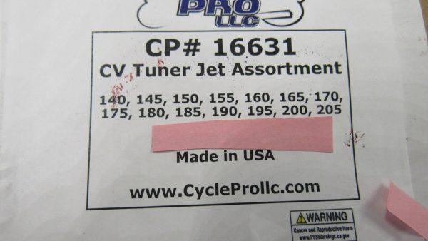 Harley Evolution CV Carburetor Main Jet. ** Different Sizes** 1989-98 - Image 4