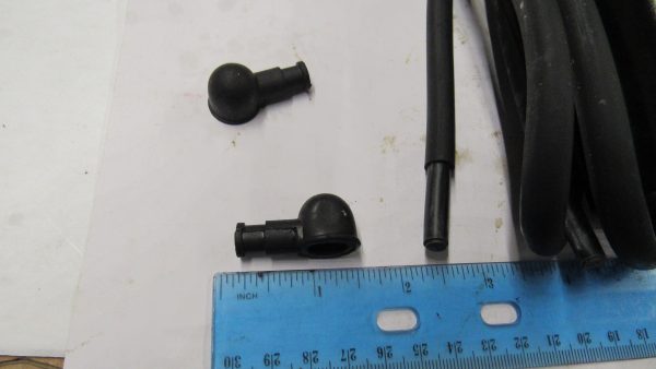 Harley Knucklehead,Panhead Flathead, Triumph, BSA Round Black 6 Volt Dual Wire Coil - Image 2