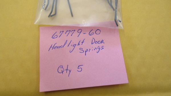 Harley Panhead, Shovelhead Headlight Door Springs 1960-84. P/N 67779-60 - Image 3