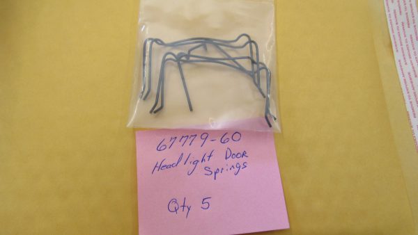 Harley Panhead, Shovelhead Headlight Door Springs 1960-84. P/N 67779-60 - Image 2