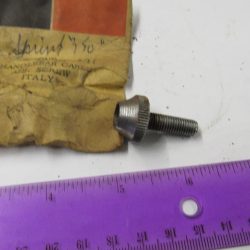 Genuine Harley Aermacchi Cable Adjusting Screw. Sprint, H SS SX MLS MSR TX. 1968-UP. P/N 45162-68P  **NOS**