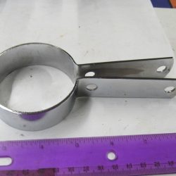 Harley 45 Flathead Chrome Muffler Clamp. 1932-52. P/N 65286-32