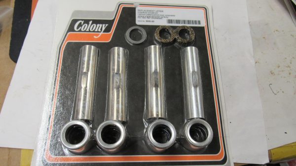 Harley Knucklehead Upper Pushrod Cover Kit. *Cadmium* 1940-47. P/N 17949-40