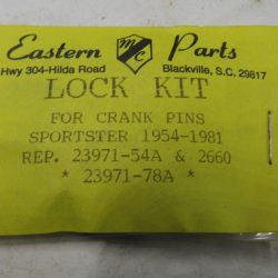 Harley Sportster Crank Pin Lock Kit. 1954-81. P/N 23971-78A