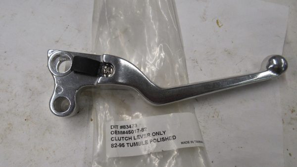 Harley Shovelhead, Evolution Tumble Polished Clutch Hand Lever. 1982-95. P/N 45017-82 - Image 2