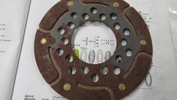 Harley 45 Flathead Clutch Outer Spring Disc 1941-1973. P/N 37952-41 - Image 3